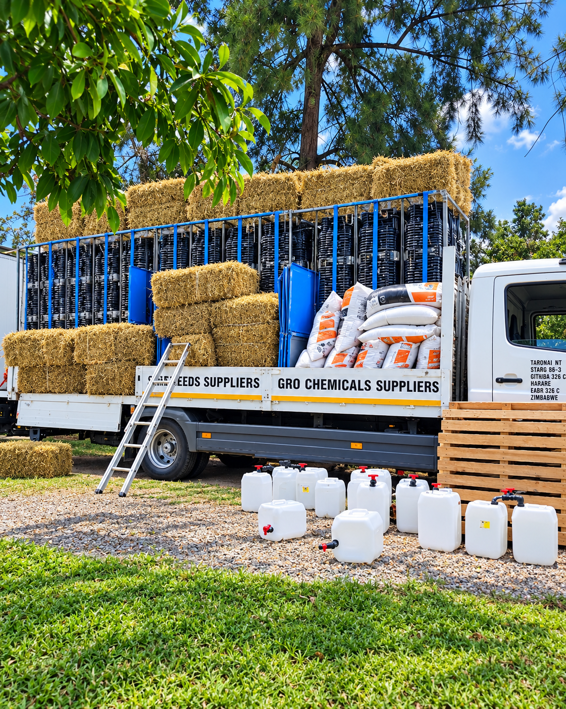 Rabbit farm cages and equipment