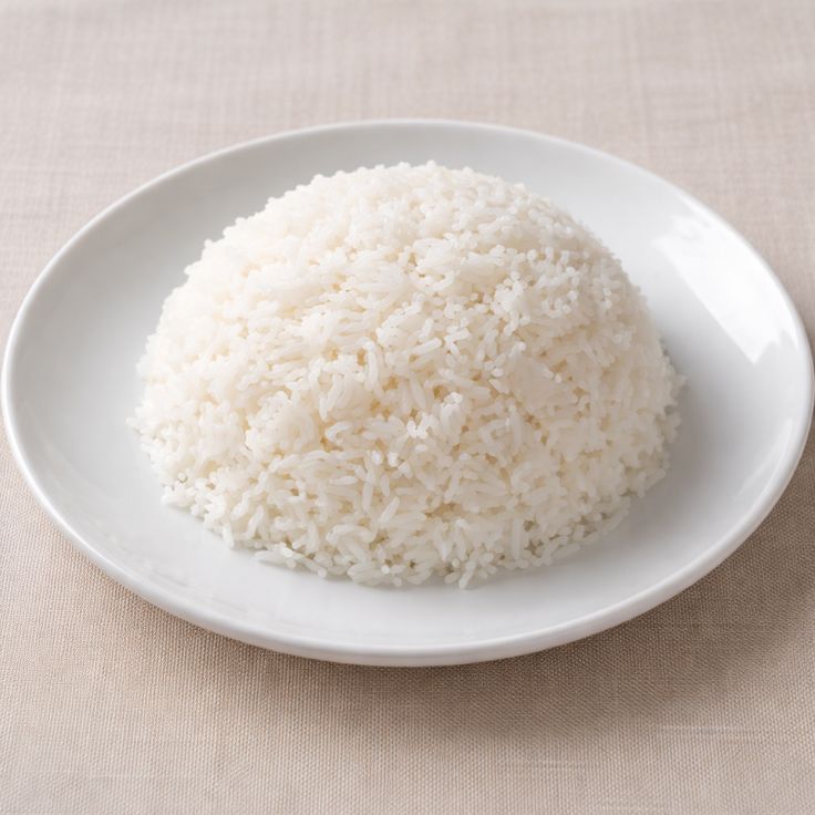 Plain rice